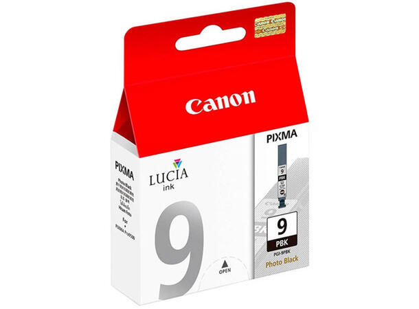 Canon Blekk PGI-9 Photo Black Fotosort til Canon Pixma Pro 9500